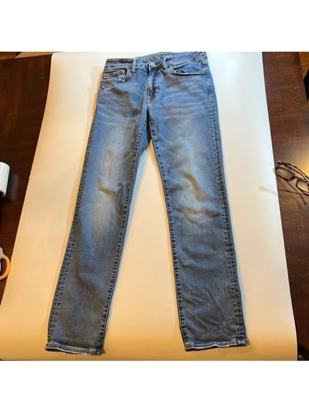 American Eagle men’s jeans slim straight size 30 x 32 next level flex